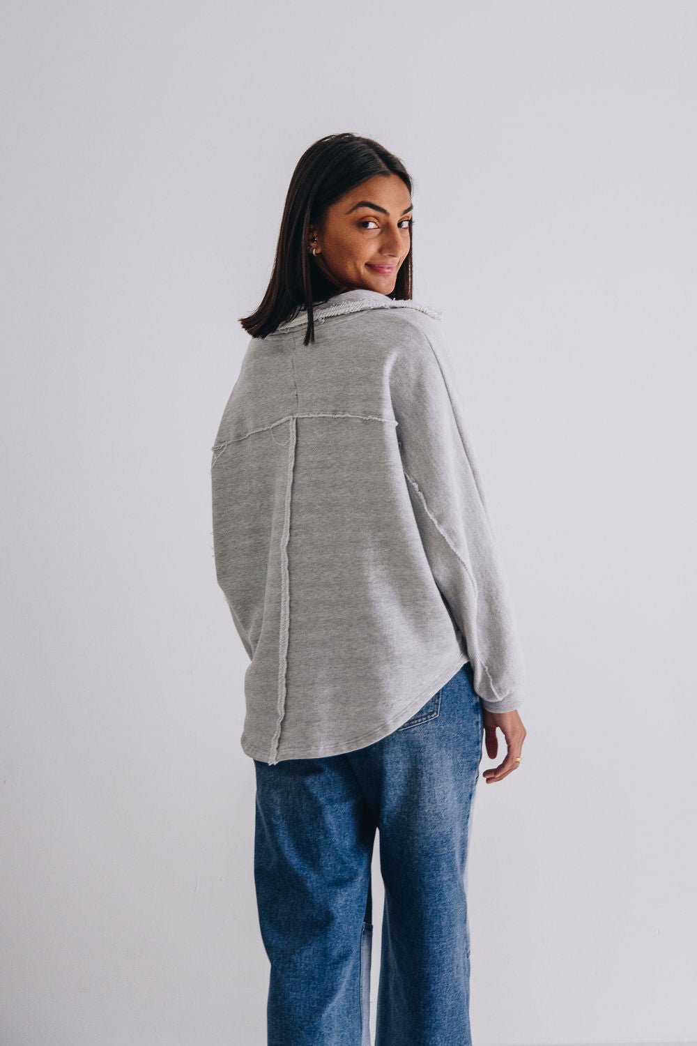 Minus Bianca Sweat Pullover para Mujer, Blanco (9385P Cloudy Sky Print),  XS: : Moda